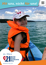 Poster zum Welt Down-Syndrom Tag 2023