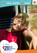 Poster zum Welt Down-Syndrom Tag 2023