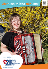 Poster zum Welt Down-Syndrom Tag 2023