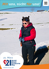 Poster zum Welt Down-Syndrom Tag 2023