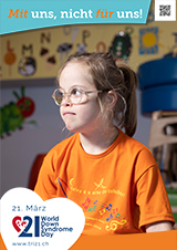 Poster zum Welt Down-Syndrom Tag 2023