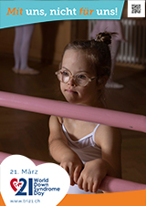 Poster zum Welt Down-Syndrom Tag 2023