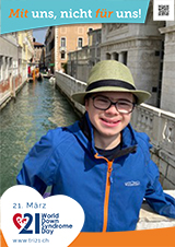 Poster zum Welt Down-Syndrom Tag 2023