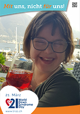 Poster zum Welt Down-Syndrom Tag 2023