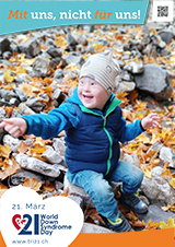 Poster zum Welt Down-Syndrom Tag 2023