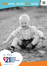 Poster zum Welt Down-Syndrom Tag 2023