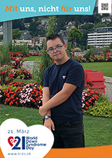Poster zum Welt Down-Syndrom Tag 2023