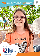 Poster zum Welt Down-Syndrom Tag 2023