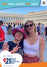 Poster zum Welt Down-Syndrom Tag 2023