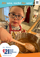Poster zum Welt Down-Syndrom Tag 2023