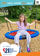 Poster zum Welt Down-Syndrom Tag 2023