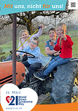 Poster zum Welt Down-Syndrom Tag 2023