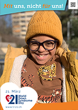 Poster zum Welt Down-Syndrom Tag 2023