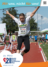 Poster zum Welt Down-Syndrom Tag 2023