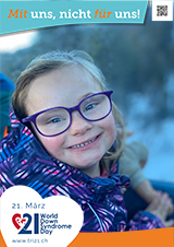 Poster zum Welt Down-Syndrom Tag 2023