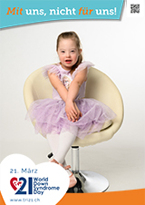 Poster zum Welt Down-Syndrom Tag 2023