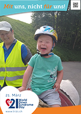 Poster zum Welt Down-Syndrom Tag 2023