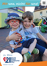 Poster zum Welt Down-Syndrom Tag 2023