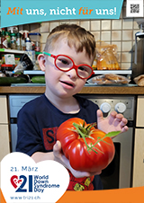 Poster zum Welt Down-Syndrom Tag 2023