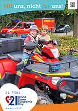 Poster zum Welt Down-Syndrom Tag 2023