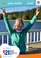Poster zum Welt Down-Syndrom Tag 2023