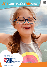 Poster zum Welt Down-Syndrom Tag 2023
