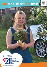 Poster zum Welt Down-Syndrom Tag 2023