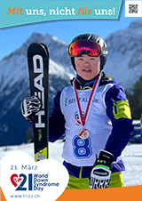 Poster zum Welt Down-Syndrom Tag 2023