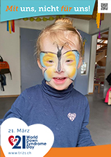 Poster zum Welt Down-Syndrom Tag 2023