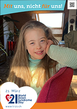 Poster zum Welt Down-Syndrom Tag 2023