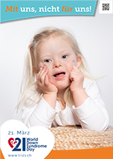 Poster zum Welt Down-Syndrom Tag 2023