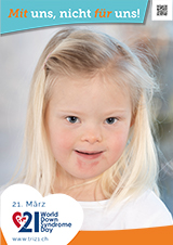 Poster zum Welt Down-Syndrom Tag 2023