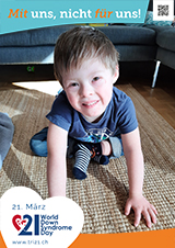 Poster zum Welt Down-Syndrom Tag 2023