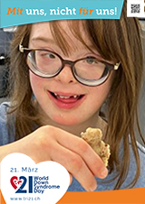 Poster zum Welt Down-Syndrom Tag 2023