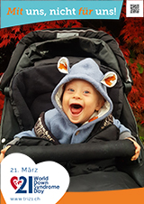 Poster zum Welt Down-Syndrom Tag 2023