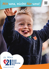 Poster zum Welt Down-Syndrom Tag 2023