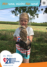 Poster zum Welt Down-Syndrom Tag 2023