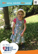 Poster zum Welt Down-Syndrom Tag 2023