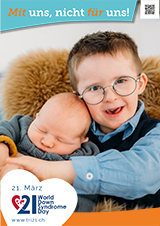 Poster zum Welt Down-Syndrom Tag 2023