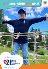 Poster zum Welt Down-Syndrom Tag 2023