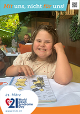 Poster zum Welt Down-Syndrom Tag 2023