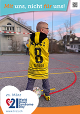 Poster zum Welt Down-Syndrom Tag 2023