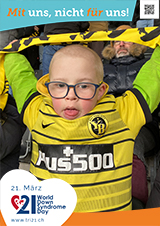 Poster zum Welt Down-Syndrom Tag 2023
