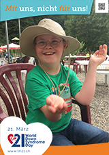 Poster zum Welt Down-Syndrom Tag 2023