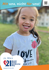 Poster zum Welt Down-Syndrom Tag 2023