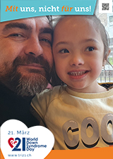 Poster zum Welt Down-Syndrom Tag 2023
