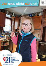 Poster zum Welt Down-Syndrom Tag 2023