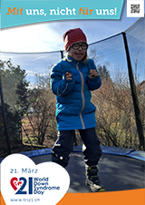 Poster zum Welt Down-Syndrom Tag 2023
