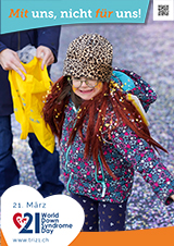 Poster zum Welt Down-Syndrom Tag 2023