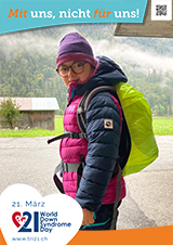 Poster zum Welt Down-Syndrom Tag 2023